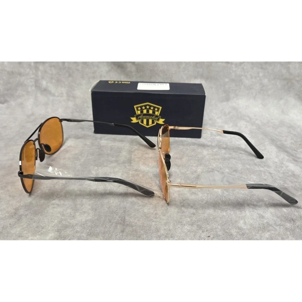 Anmcha Glasses Gaming/Driving Blue Light Protection 2 pairs in each case